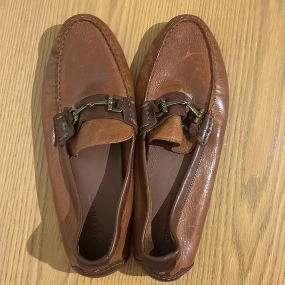 Cole Haan Brown Leather Loafers - Men’s 9 - Picture 1 of 9
